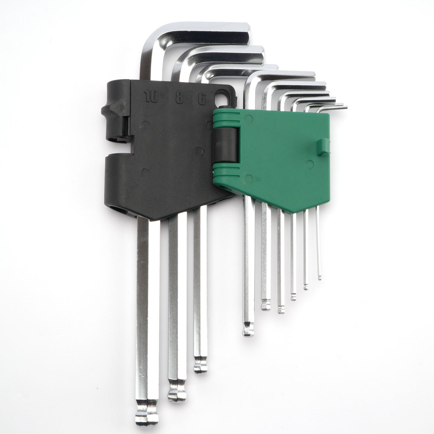 Rolicy 9pcs Long Arm Ball Point Hex Key Set