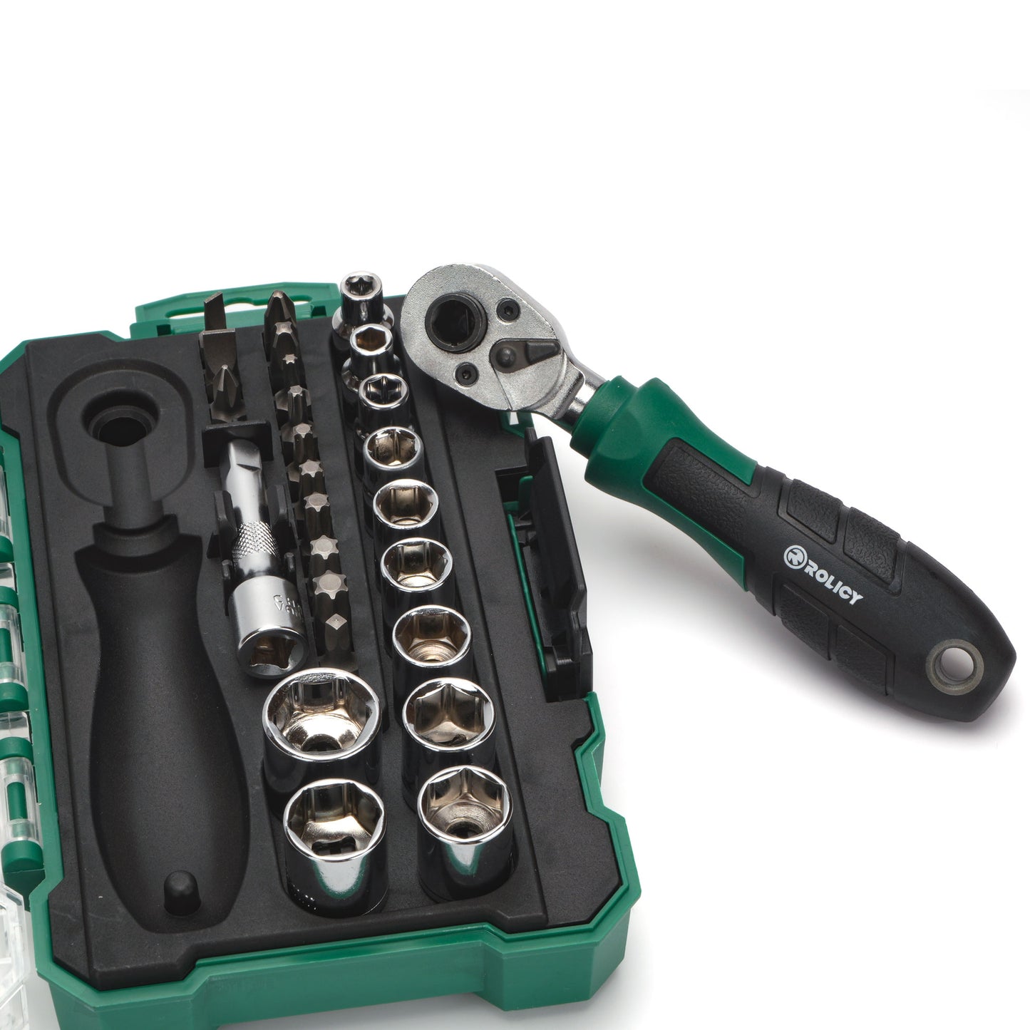 Rolicy 26-Piece Ratchet Handle Set